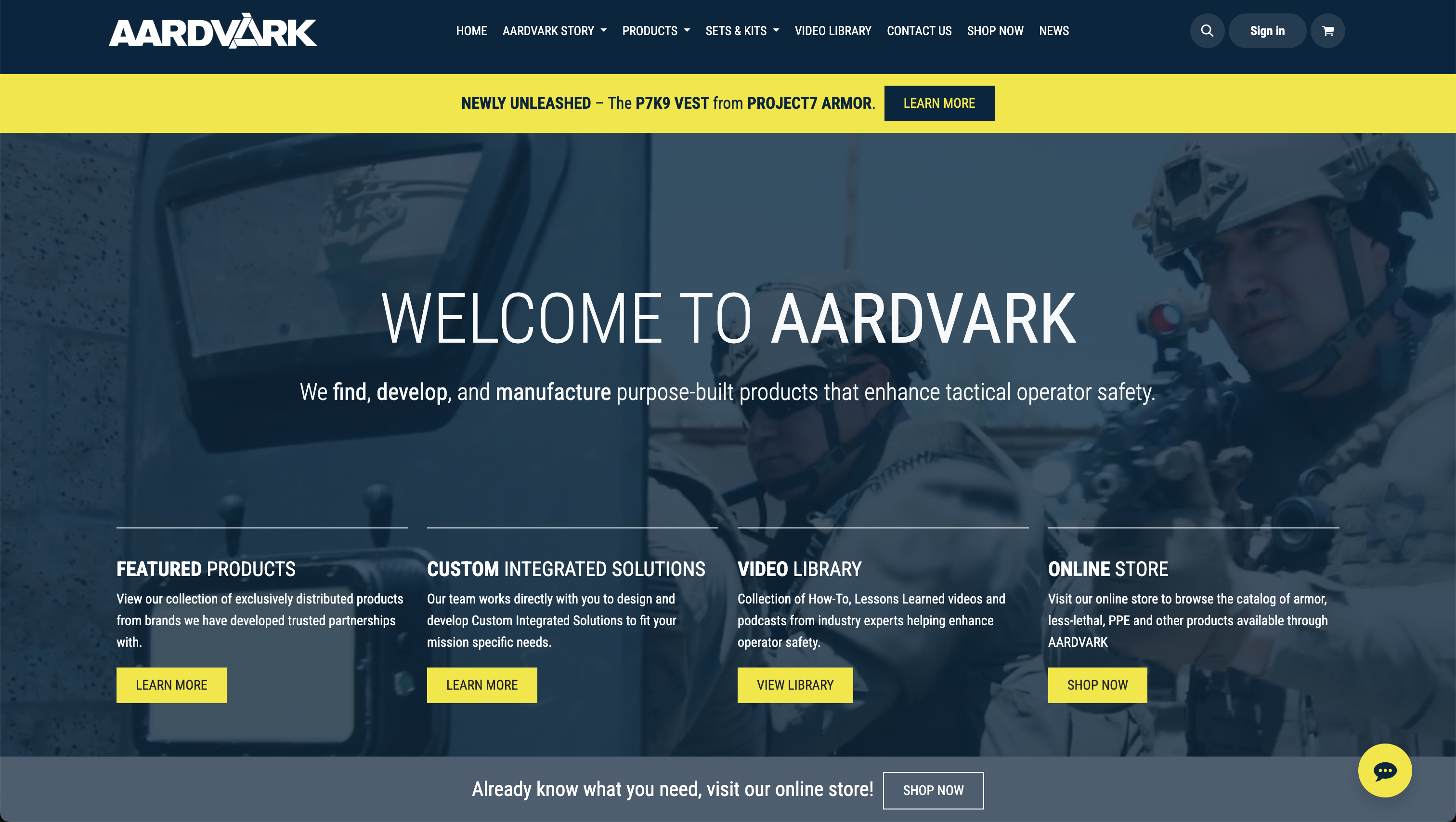 Aardvark Tactical app